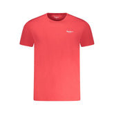 Pepe Jeans Red Cotton Men T-Shirt -   -  Pepe Jeans.